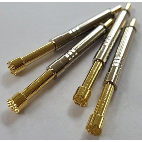 50PCS 3.5MM close claw head test needle PH-5H (21 teeth) probe 38MM long spring integrated needle function spiral probe