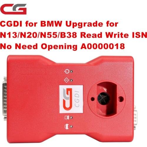 CGDI for BMW Upgrade for N13/N20/N55/B38 Read Write ISN No Need Opening A0000018