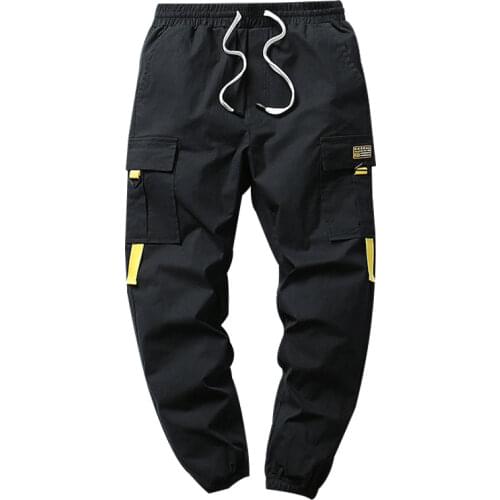 Men Joggers Cargo Pants Stretch Loose Hip Hop Harem Casual Trousers Plus Size 9XL Spring Summer Elastic Waist Pocket Sweatpants