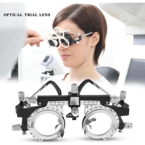 Optical Trial Lens Frame Eye Optometry Optician Easily Changeable Cylinder Axis Fully Adjustable Temple Length And Nose Rest