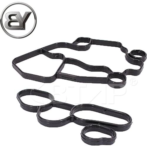 BTAP Oil Filter Housing Gasket and Cooler For Audi A3 A4 TT Quattro VW Golf Eos GTI Jetta Passat 06D117070 06F115441 New