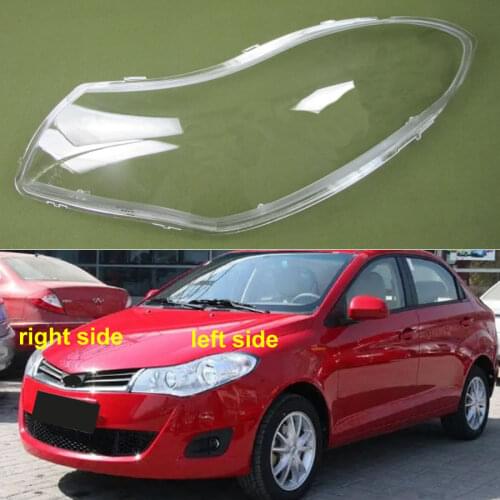 Headlamps Cover Transparent Lampshades Lamp Shell Masks Headlight Shell Lens Glass For Chery Fulwin 2 Sedan 2009 2010 2011 2012