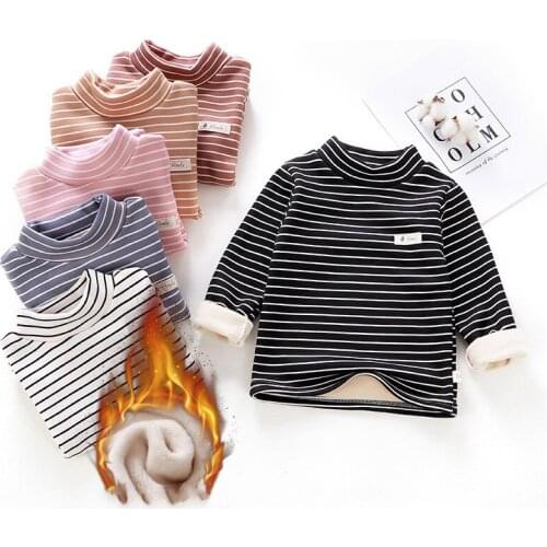 New Toddler boys girls Sweatshirts Warm Autumn Winter Coat Sweater Baby Long Sleeve Outfit Tracksuit Kids Shirt Clothes