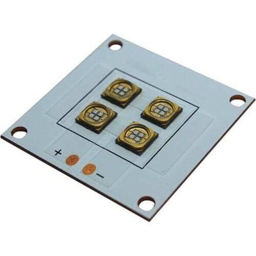 UV LED chip 40W Module hight power led bead UV solidify 3D Printing 395nm 405nm 1pcs copper base LG chip free shipping