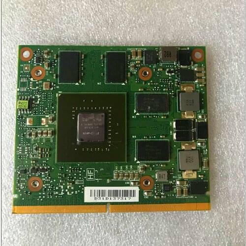 Quadro K1000M 2GB Video Graphics Card With X-Bracket N14P-Q1-A2 For IMAC A1311 1312 HP 8560W 8570W 8770W Dell M4700 M4800 Test
