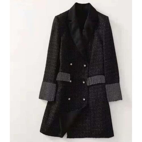 Yanluofsh Womens Black Coats