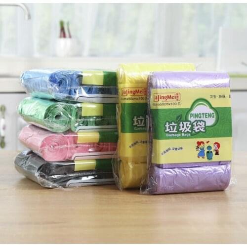 100pcs Garbage Bags Trash Can Bags Diapers Biodegradable for Vacuum Sorting Wastebasket Parkside Compostera Recycle Bin Kitchen