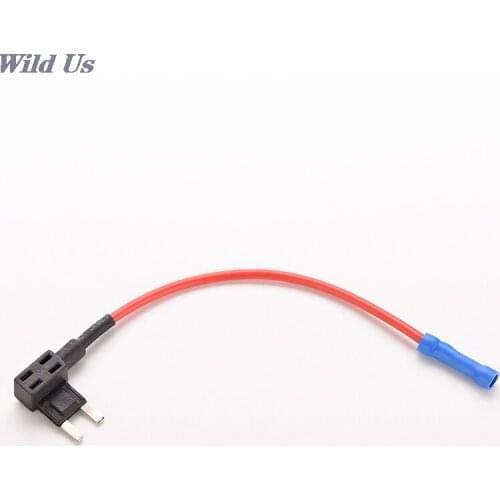 5PCS New Car Accessories Mini Auto Fuse Adapter tap Dual Circuit Adapter Holder For Car Truck