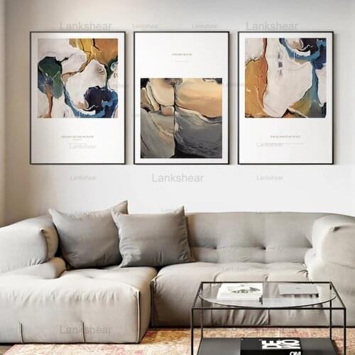 Abstract Modular Posters and Prints Fashion Canvas Painting Wall Art Pictures for Living Room Mordern Home Cuadros Decoration