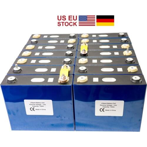 2021 NEW GRADE A 16PCS 3.2v 120ah 125AH 176Ah Lifepo4 Battery Lithium Phosphate Cell NOT 100ah 150ah 48V300AH for Solar RV Pack
