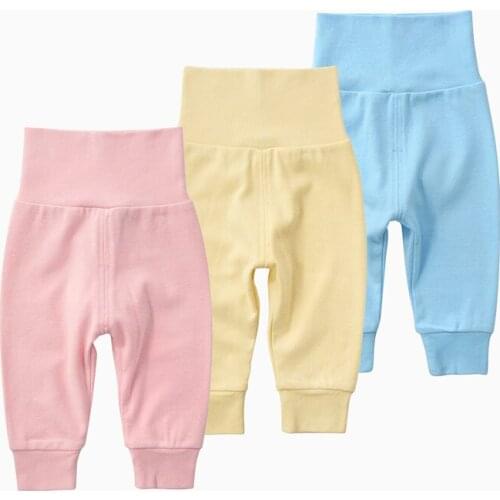 Baby Pants Leggings Solid Color Toddler Leggings Slim Harem 7 Colors Newborn to 24 Months