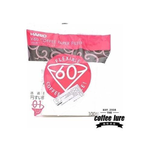 Hario V60 Filter Coffee 01 02 Count Espresso Coffee Natural Paper Filters for 4 Cups Barista Drip Coffee Filter Japan Imported