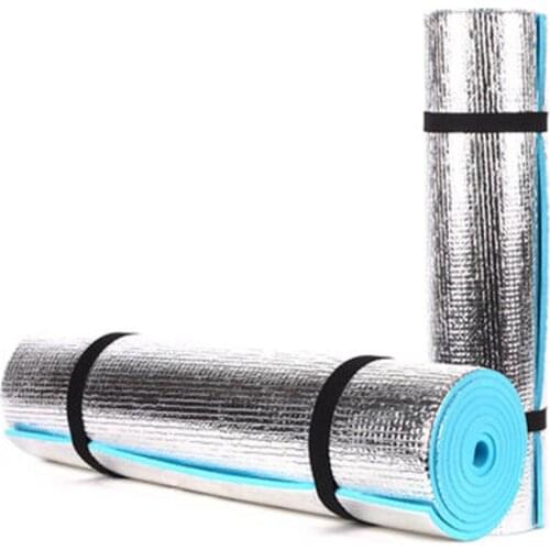 180*50*0.6cm Outdoor Mountain Camping Mat Portable Dampproof WaterProof Picnic Mats Aluminum Foil