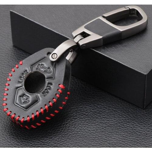 2 BUTTON LEATHER KEY COVER FOR BMW X3 X5 Z3 Z4 3 5 7 SERIES E38 E39 E46 E83 M5 325i REMOTE FOB CASE HOLDER PROTECTOR