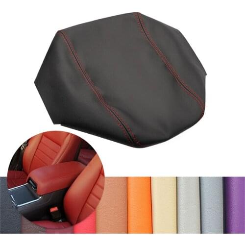 For Dodge Charger 2011 2012 2013 2014 2015 2016 2017 2018 Car Accessories Inner Center Control Armrest Box Leather Cover Decor