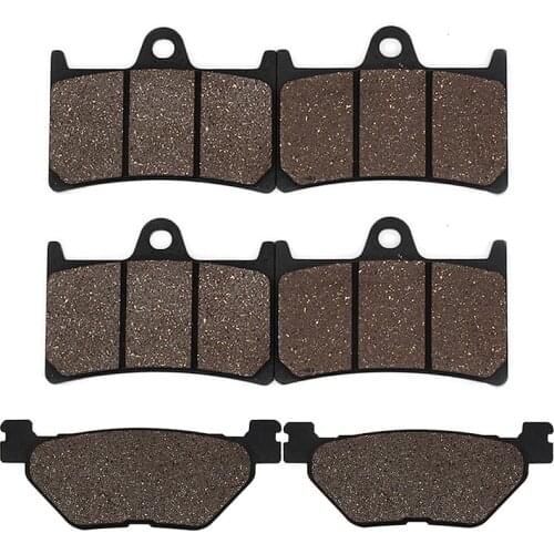 Motorcycle Front and Rear Brake Pads for YAMAHA TDM900 TDM 900 2002-2010 FJR1300 FJR 1300 2001 2002 2003 2004 2005