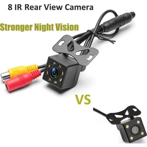 New HD Night Vision Car Rear View Camera 170 Wide Angle Reverse Parking Camera Waterproof CCD LED Auto Backup Monitor Universal