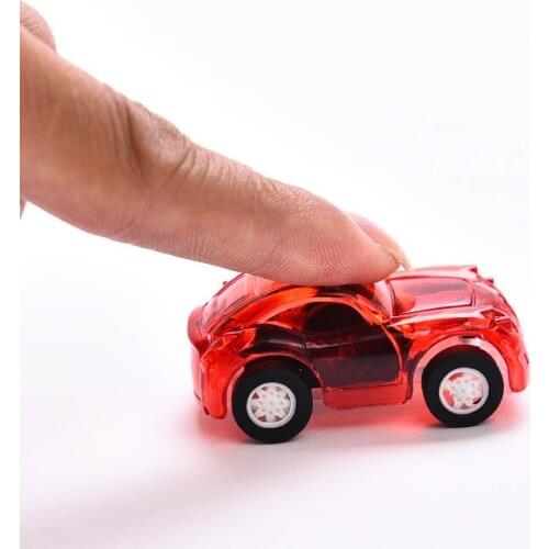 New Creative Pull Back Car Plastic Inertia Car Child Baby Fun Transparent Model Resistant To Fall Toys For Boys Toy Store