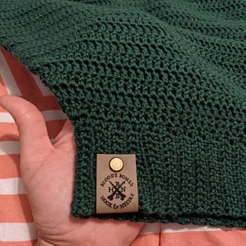 Personalize Labels for Handmade Products，leather tags for crochet，Product Tags，Leather Labels，Knitting Labels