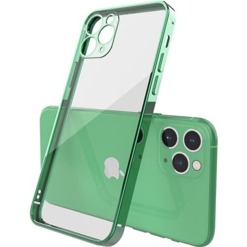 Transparent TPU Phone Case For iPhone 12 Mini 11 Pro Max X XR XS Max Soft Back Cover Case For iPhone SE 2020 6 6s 7 8 Plus Coque