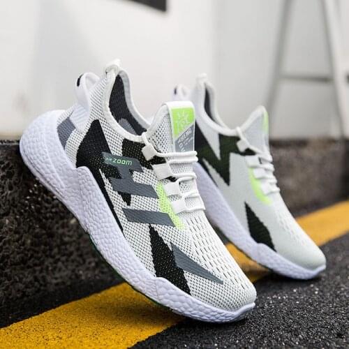 Mesh Woven Mens Lightweight Running Shoes Summer Ultra-Light Breathable Sneakers Walking Shoes Sneakers