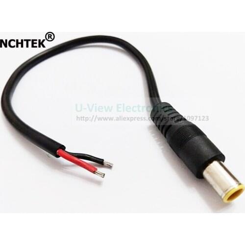 NCHTEK DC 7.9x5.5mm Power Male Plug Tip Connector Cable/Cord For Lenovo IBM Laptop Notebook/Free Shipping/10PCS