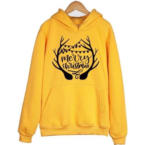 Merry Chreistmas Funny Letter Graphic Women Sweatshirt Fashion Cotton Pullover O Neck Full Long Sleeve Shirt Dropshipping goth