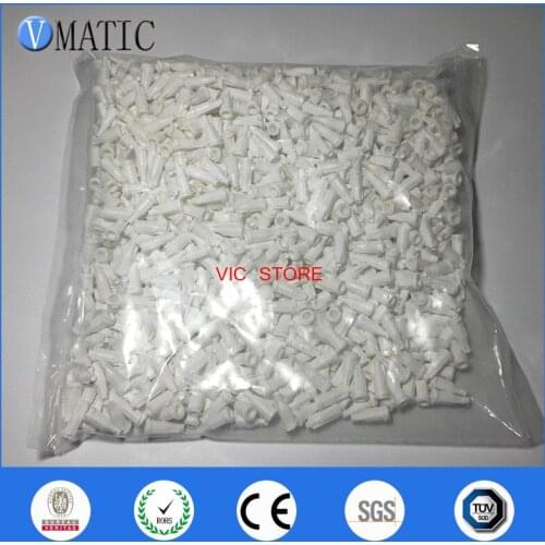 High Quality 1000Pcs All Purpose White Color Syringe Barrel Cap Stopper