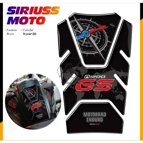 3D Motorcycle Fuel Gas Tank Pad Protector Case for BMW R1200GS R1200 GS Adventure ADV 2014-2018 Polyurethane Resin