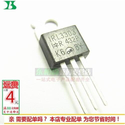 100% New&original IRL3303 30V 80A N L3303