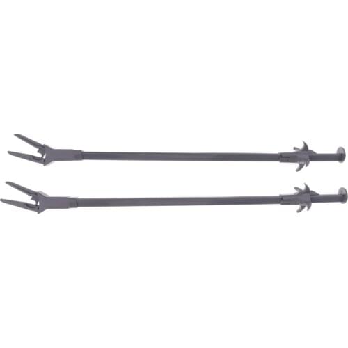 2 Pcs Long Handle Fish Tank Tweezer Scissor Aquarium Plant Grass Cleaning Tool