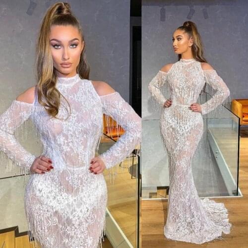 2020 Vintage Long Sleeve Wedding Dresses Detachable Beaded Ball Gown Lace Appliques Vestido De Noiva Custom Made Bridal Dress