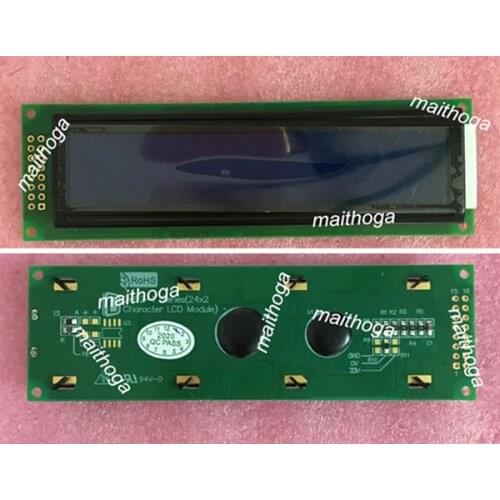 3.79 inch Parallel 16PIN COB LCM LCD 2402 Character Screen SPLC44780C Controller 5V 3.3V Blue/Yellow Green Backlight