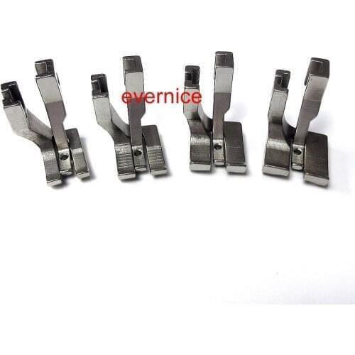 4 sets Double Welting Piping Cording Foot for Consew 205Rb Nakajima Dbu-180L