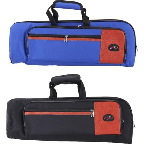 600D Oxford Bag Case with Adjustable Shoulder Strap Pocket 15mm Thicken Padded Foam for Trumpet
