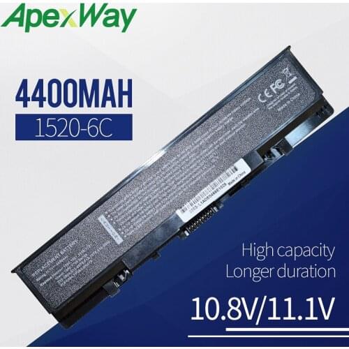 4400mah battery for dell Inspiron 1520 1521 1720 1721 530s Vostro 1500 1700 NR222 TM980 UW280 FK890 FP282 GK479 GR995 KG479