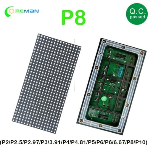 Aliexpress outdoor p8 smd led module rgb panel , Full Color LED TV board Led matrix p8mm led panel