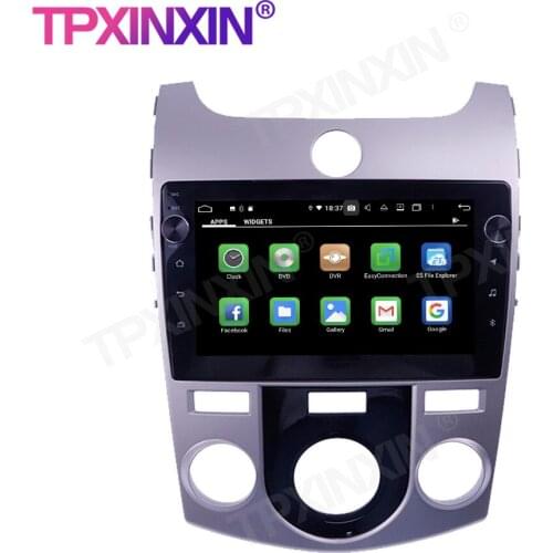 For KIA Cerato 2008-2013 Touch Screen Android 10 128G GPS IPS Car Multimedia Player Headunit Audio Radio Navigtion Tape Recorder