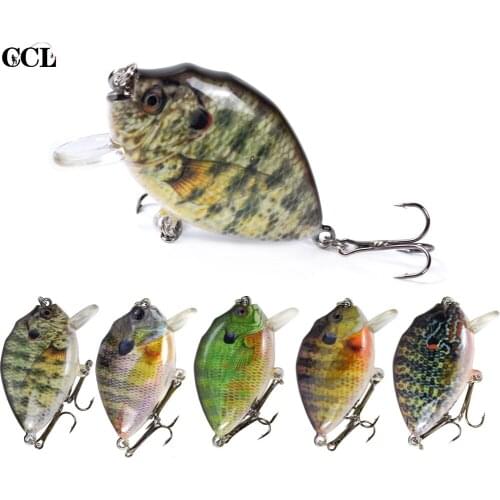 CCLTBA 6CM 14.5G Bass Crankbait Fishing Lures Baitfish Life Like Crank Wobbler Bait Sinking Lures Fishing Tackle
