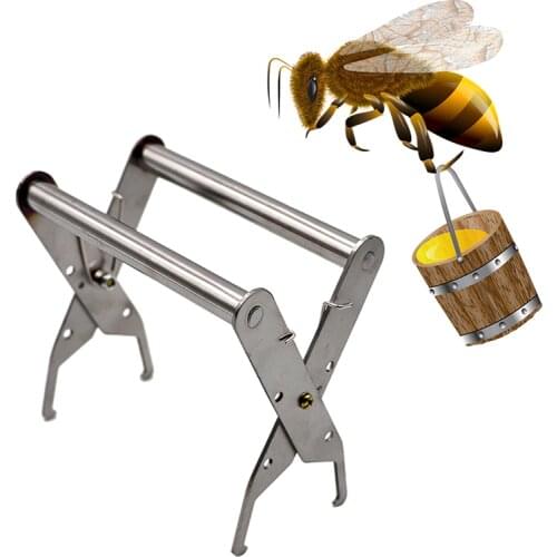 1 pcs Bee hive Frame Holder Stainless Steel Capture Frame Grip Beekeeping Accessories Increase Honey Bee tools