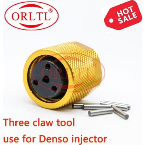 ORLTL Three-jaw Spanners Injector Remove Tools Diesel Fuel Common Rail Injection Valve OR7041 Disassemblyfor Denso Injector