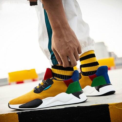 QWEDF New Casual Shoes Men Breathable spring PU leather Shoes Sneakers Fashionable Breathable Lightweight movement shoes MJ-88