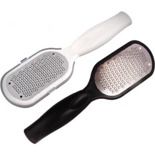 Stainless Steel Callus Remover Foot File Scraper Portable Foot Care Tools Cuticle Remover Dead Skin Removal Pedicure Feet Shaver