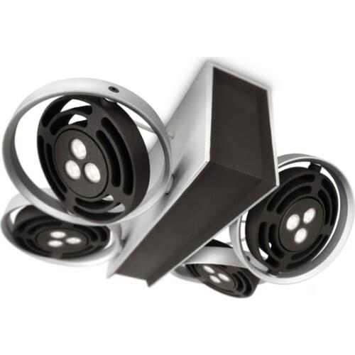 New Modern Philips Instyle Radar Led Spotlight Aluminum 4 X7.5W 57929/48/16 sconce