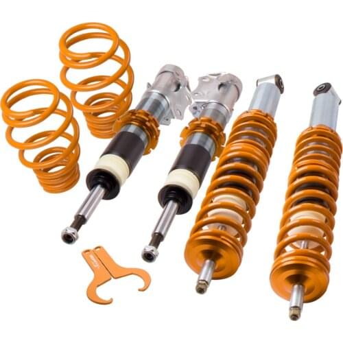 Adjustable Coilover for SEAT Ibiza 6K2 Mk3 VW Polo 6N2 Suspension Spring Struts