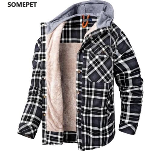 Somepet Men's Warm Shirts