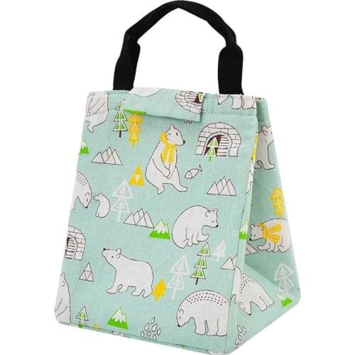Hot Sale Waterproof Lunch Bag Oxford Lunch Bag Large Capacity Insulated Thermal Bento Cooler Picnic Tote for Women Kids Men
