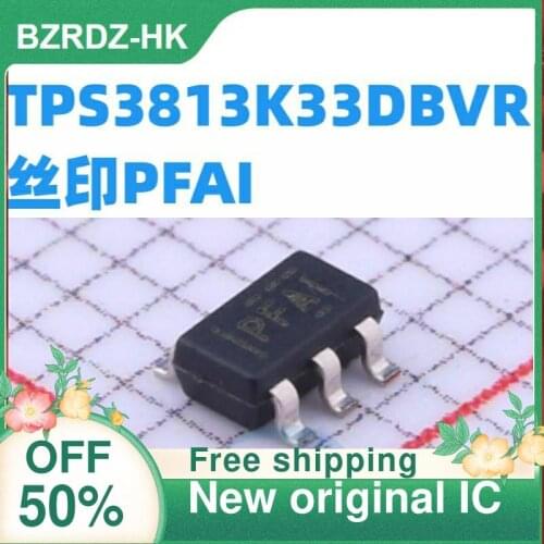 2-10PCS/lot TPS3813K33DBVR PFAI TPS3813K33DBVT New original IC