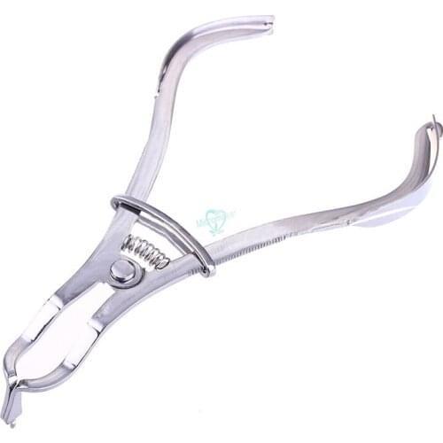 1pcs DDental Placing Forceps Ring Arranged for Rubber Ring Placed Orthodontic Pliers Tools Clamp Forceps Orthodontic