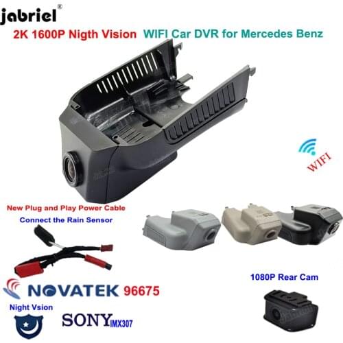 2K 1600P New Night Vision Wifi Car Dvr Dash Cam for Mercedes Benz R Class w251 R350 R400 GL x164 x166 ML w164 w166 GL450 ML350